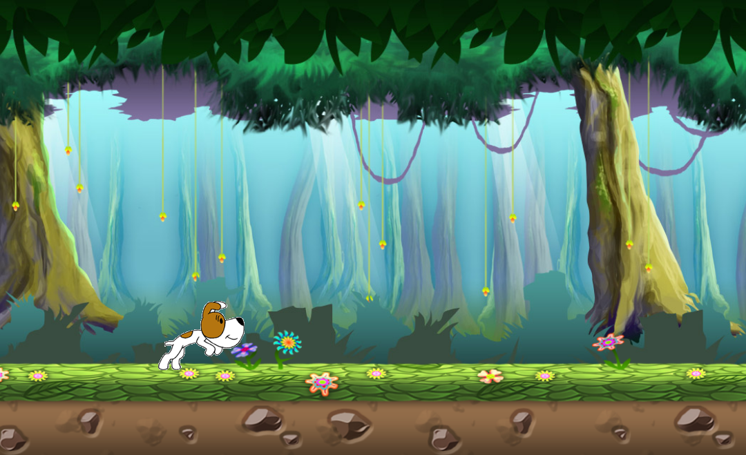 Создание бесконечного раннера на JavaScript, механика движения фона