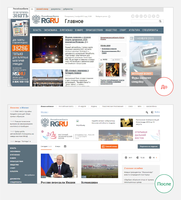 10 главных редизайнов новостных медиа в 2016 году